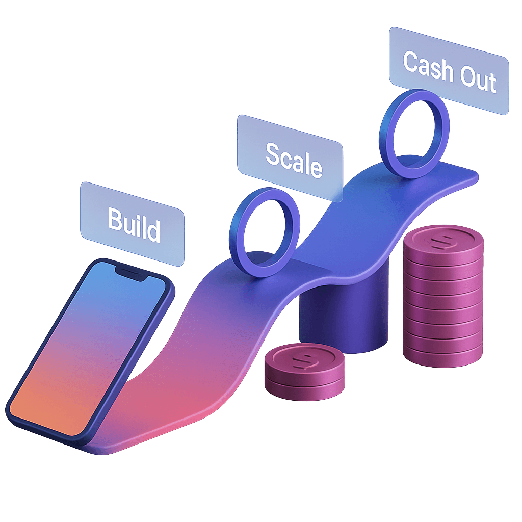 App Growth Path: Build, Scale, Cash Out